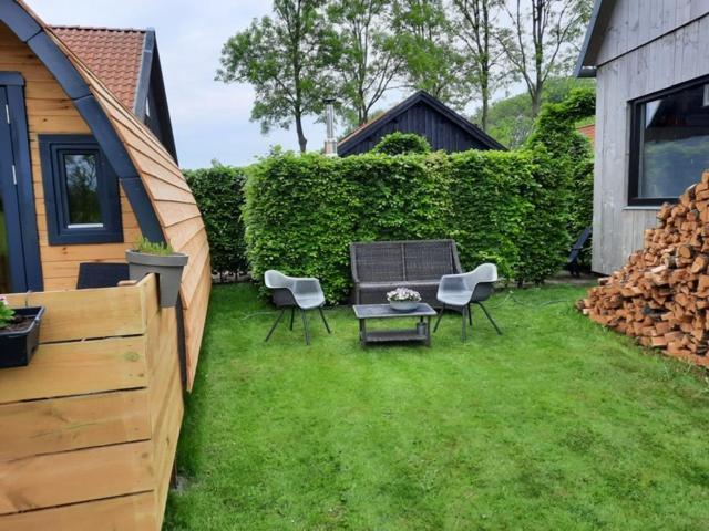 Vakantiehuisjes Marsherne Poppingawier Exterior photo